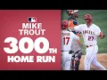 Mike Trout hits 300th CAREER HOME RUN Launches one against Astros