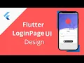 Flutter Login Page UI - flutter tutorial