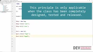 PHP OOP Tutorial - PHP Object Interfaces