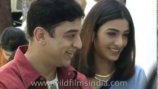 kamal haasan and tabu attend muhurat of chachi 420