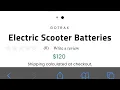 Gotrax battery replacement link