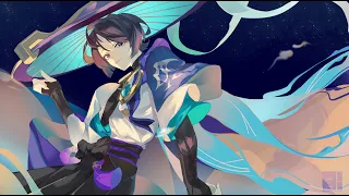 scaramouche Wanderer - Live Wallpaper Genshin Impact