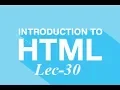 Lec-30 Select Boxes Size Multiple Attributes Web Development HTML tutorial in