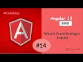 What is event binding in angular Angular 13 Tutorial for Beginners in Hindi