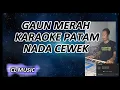 Download Lagu GAUN MERAH - tryana - karaoke nada CEWEK karaoke - MIX PATAM - cl music