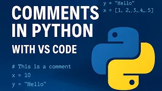 Chapter 3 - Comments in Python Single-line Multi-line Comments Explained