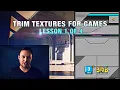 Trim Textures for Games Sci-Fi 3D Modeling Part 1 UE5 Substance Designer