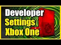 How to Turn On Developer Settings on Xbox One Fast Method