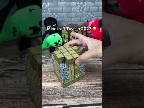 Minecraft Toys in 2025 vs 2027 🤯