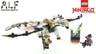 LEGO Ninjago 71718 Wu's Battle Dragon - Lego Speed Build Review