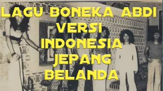 boneka abdi versi indonesia sunda jepang u0026 belanda