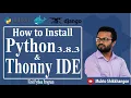 How to install python 3 8 3 and Thonny IDE on Windows 10 8 7 Thonny Python Editor Install