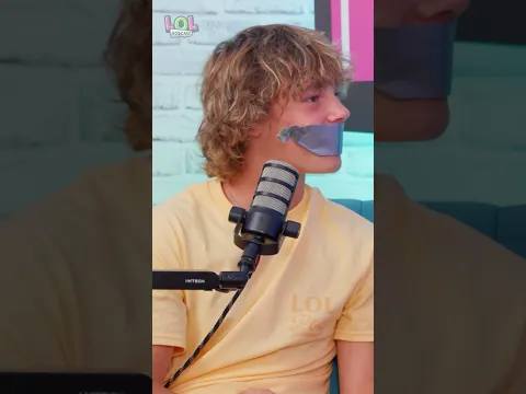 THEY TAPED HIS MOUTH