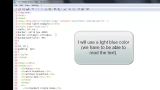 CSS Table tutorial how to style an HTML table with CSS