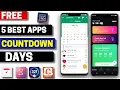 5 Best Free Countdown Days Apps for Android 2026