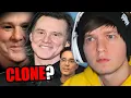 A Teoria BIZARRA DE CLONAGEM de famosos Jim Carrey e Epstein