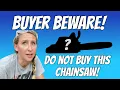 DO NOT BUY this poorly built chainsaw AND I GOT ROBBED VLOG Broken Coocheer 5800 Review