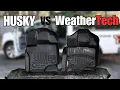 WeatherTECH vs Husky Floor Liner Comparison - Ford F150