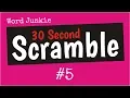 Can You Unscramble this Word in Time Game 5