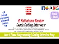 Palindrome Number Leetcode problem 9 Java Solution Crack FAANG Crack Coding Interview