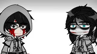 we are not the same person// Book Simon & Jeff the killer// Cry of fear & Creepypasta Gacha