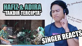 Download Hafiz and Adira - Takdir Tercipta (LIVE) | SINGER REACTS MP3