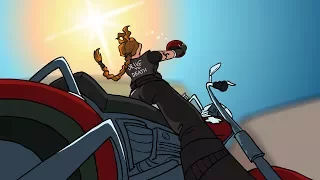 metal family animated music video 