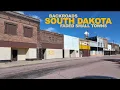 Faded Small Towns Desolate Backroads in SOUTH DAKOTA