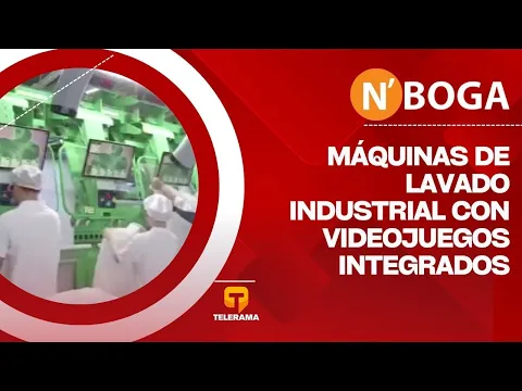 Máquinas de lavado industrial con videojuegos integrados