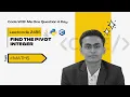 LeetCode 2485 Find the Pivot Integer Code Notes Maths Explained with Examples