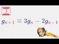 A Problem of a Difference kind Recursion goes Linear Algebra