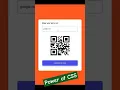 QR Code Generator made with HTML CSS and JS