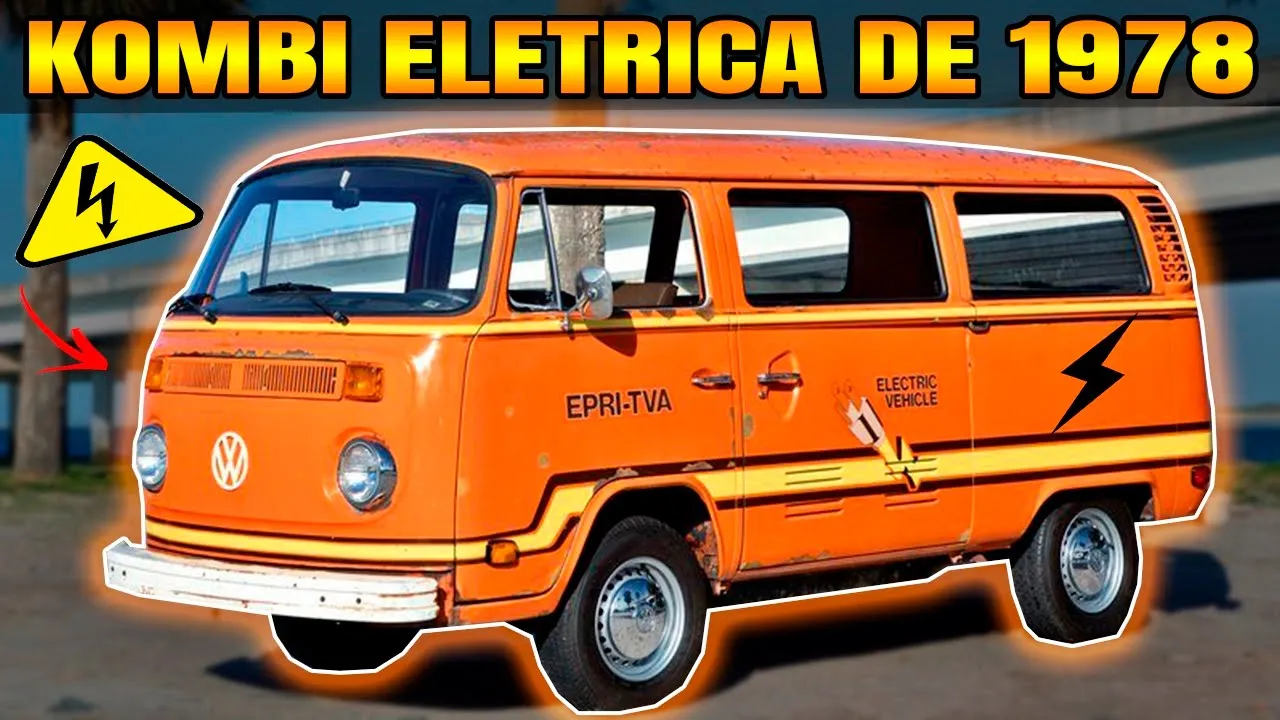 A VW KOMBI ELETRICA DE 1978 «WSA»