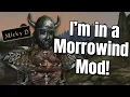 I m in a Morrowind Mod