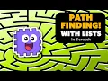 Pathfinding a Maze using Lists