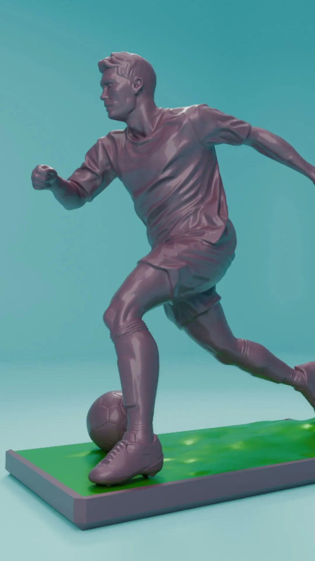 Cristiano Ronaldo 3D Printable Figurine STL