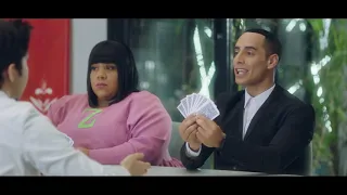 لما تلعب مع صحابك الشايب وينصبوا ضحك مش طبيعي من شيماء سيف وعمرو وهبه في أغرب لعبة شايب هتشوفها 