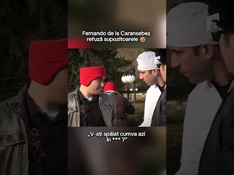 Fernando de la Caransebeș refuză SUPOZITOARELE 😂