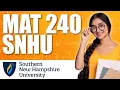 MAT 240 Answers Applied Stats at SNHU FinishMyMathClass com Get MAT 240 Answers Here