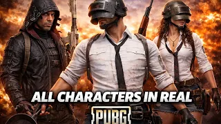 PUBG MOBILE ALL CHARACTERS IN REAL LIFE | PUBG GAME CHARACTERS IN REAL LIFE | PUBG GAME |