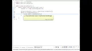 Read User Input into an Array List Java