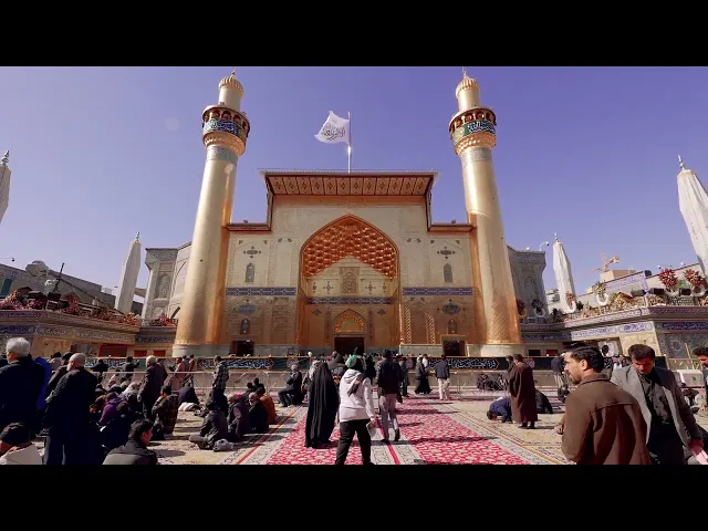 ⁣فيديوهات خام لمرقد امير المؤمنين علي ابن ابي طالب عليه السلام (14) بدون حقوق و بدقة 4k 60p (2026)