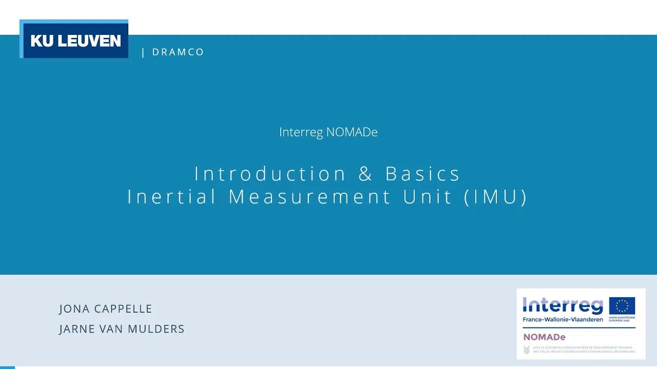 Introduction & Basics - Inertial Measurement Unit (IMU)