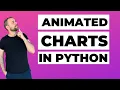 ANIMATE Your Python Graphs with Matplotlib