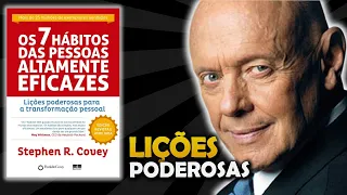 OS 7 HÁBITOS DAS PESSOAS ALTAMENTE EFICAZES | Stephen Covey | Resumo do livro