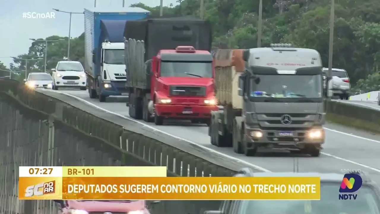Deputados propõem contorno viário para o trecho Norte da BR-101