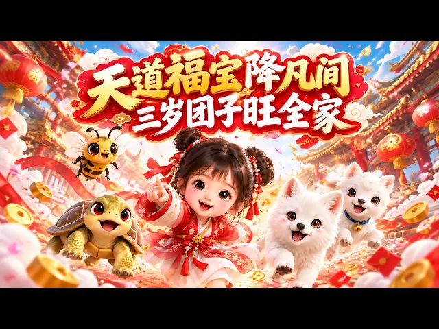 Heavenly Dao’s blessed treasure descends to the mortal realm, and a three-year-old dumpling brings prosperity to the whole family