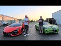 Download Lagu AL GETS ARRESTED FOR ILLEGAL DRAG RACING LAMBORGHINI VS DODGE VIPER