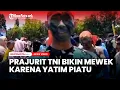Download Lagu Viral Prajurit TNI Berdiri Sendirian Ternyata Yatim Piatu, Berusaha Menahan Tangis
