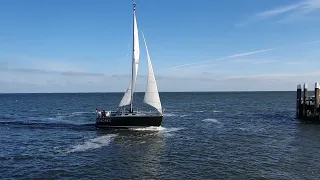 Solosailing into the harbour of Texel – Ep. 1